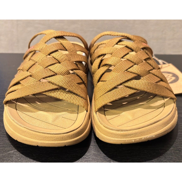 MALIBU SANDALS Zuma EVA Rubber Nylon Tan Women's Size 5 Sandals - Picture 2 of 9